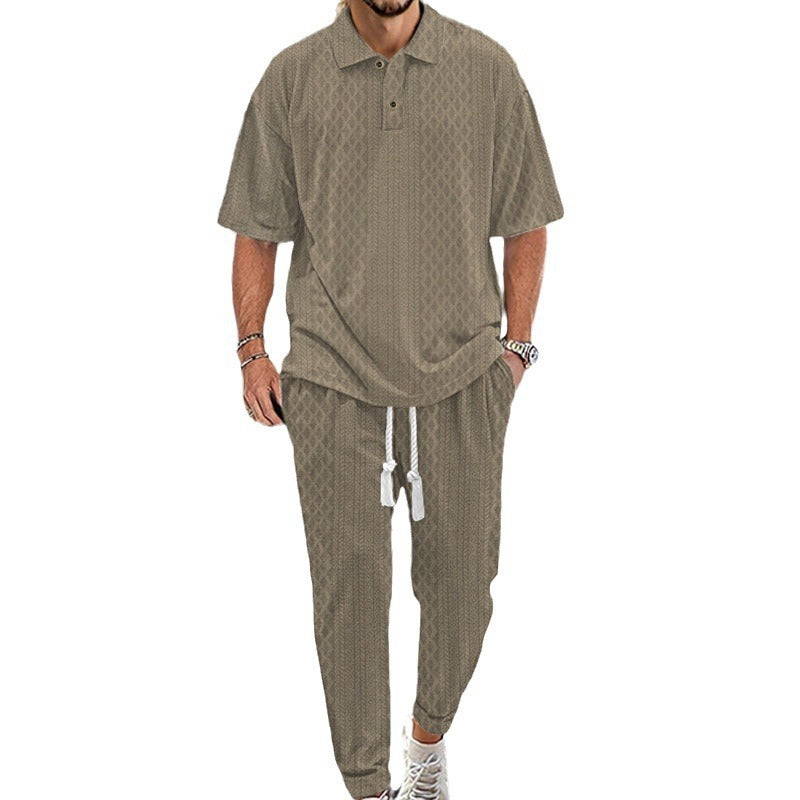 Herren Joggingset Bequem Freizeit Outfit