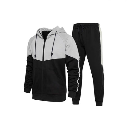 Herren Fleece Jogginganzug Sportlich Bequem