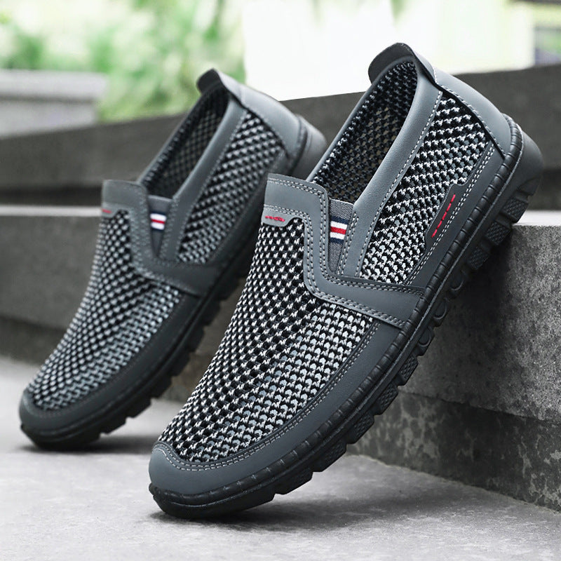 Damen Freizeitschuhe Leicht Atmungsaktiv Bequem Slip-On - BerlinGlamour