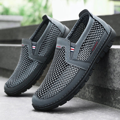 Damen Freizeitschuhe Leicht Atmungsaktiv Bequem Slip-On - BerlinGlamour