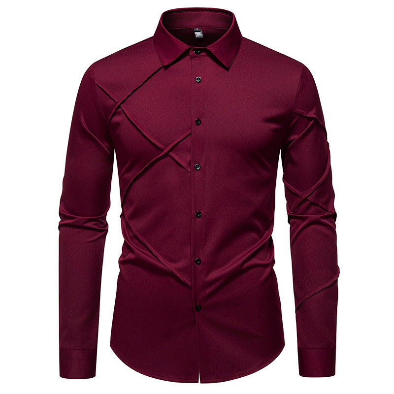 Herren Hemd Elegantes Modell Slim Fit Modern