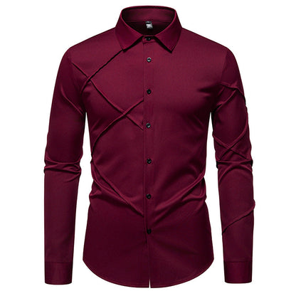 Herren Hemd Elegantes Modell Slim Fit Modern