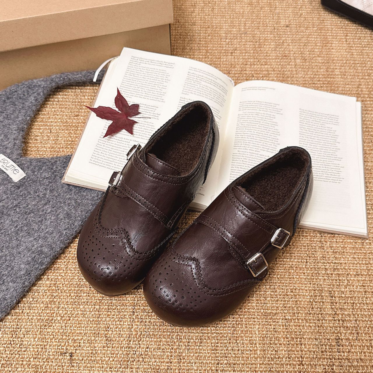 Damen Schnürschuhe Elegant Schnallenverschluss Schuhe für Frauen