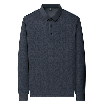 Herren Polohemd Modern Strukturdesign Komfortschnitt