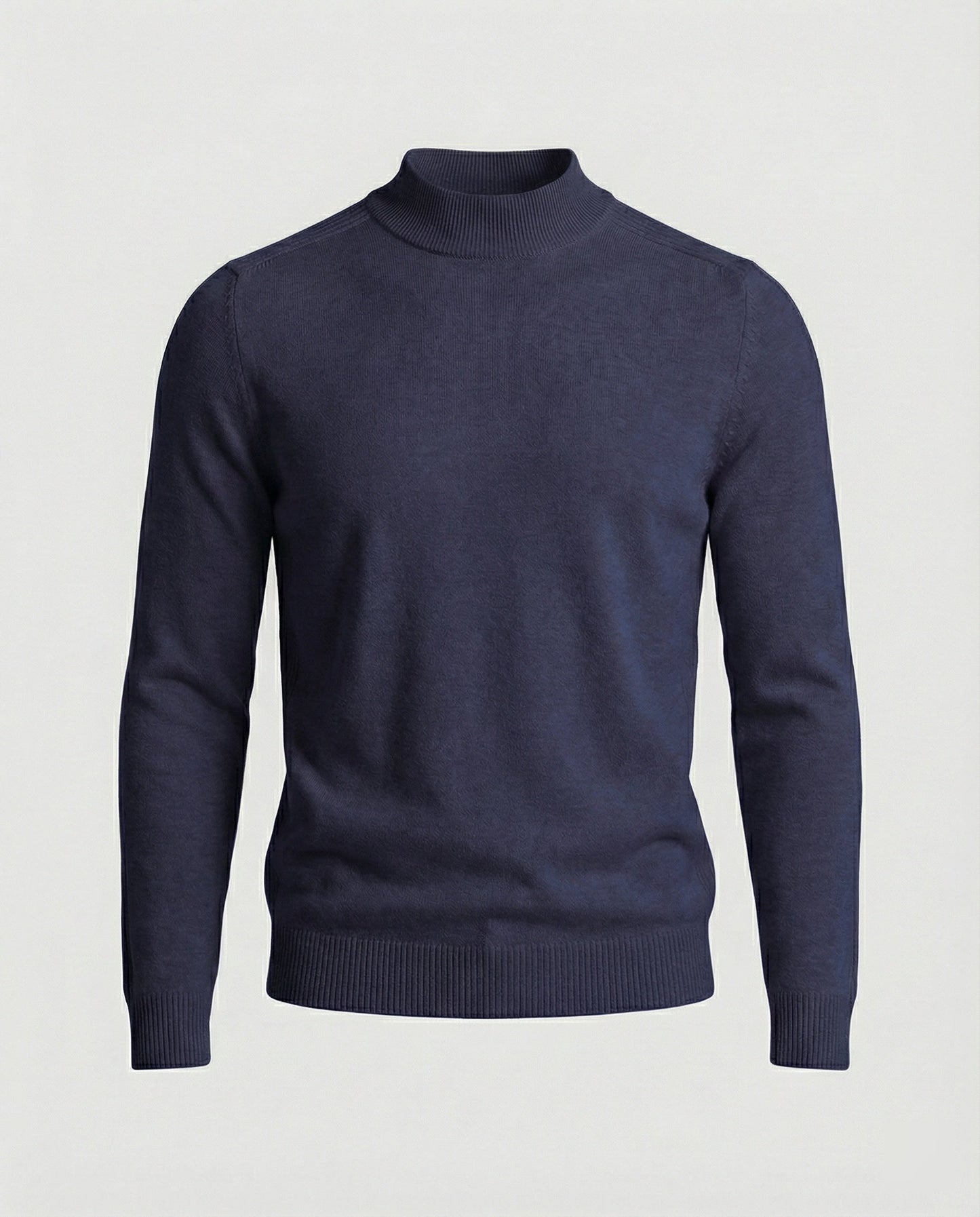 Merinowolle Pullover Rollkragen Warm