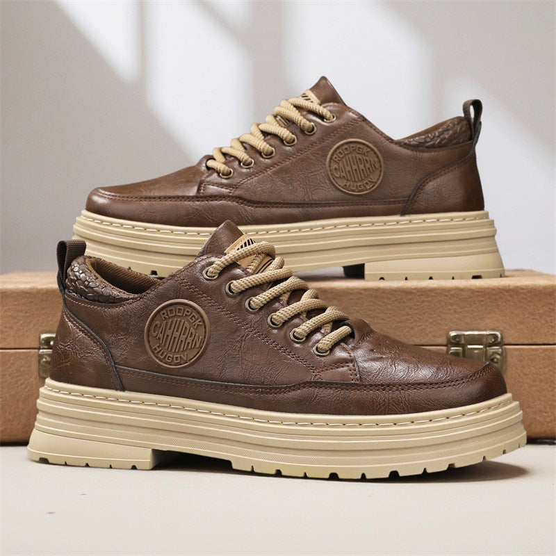 Damen Leder Sneaker Bequem Rutschfest Atmungsaktiv