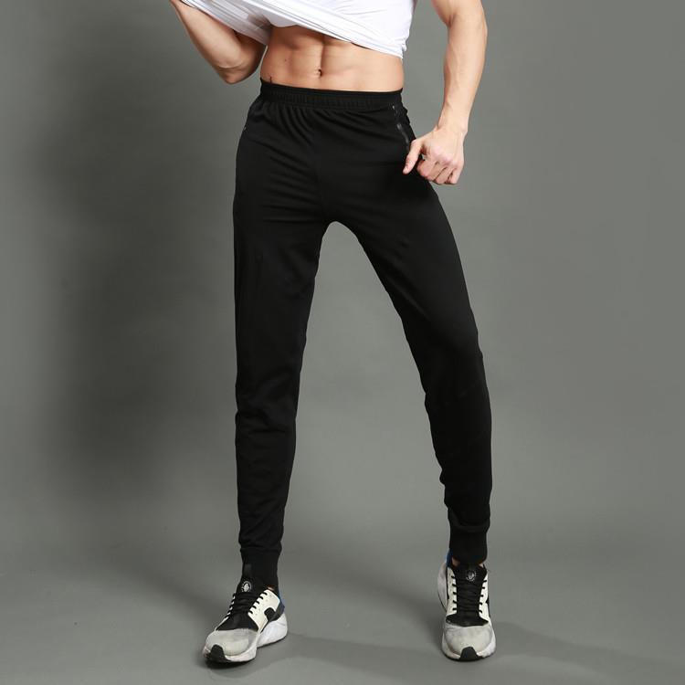 Herren Trainingshose Sportlich Elastisch Mit Seitentaschen
