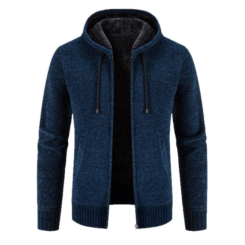 Herren Kapuzenjacke Weich Innenfutter Modern Design