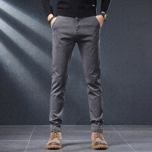 Schmale Herrenhose Chinostil Slim Fit