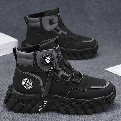 Damen Schnürstiefel Rutschfest Innovativ
