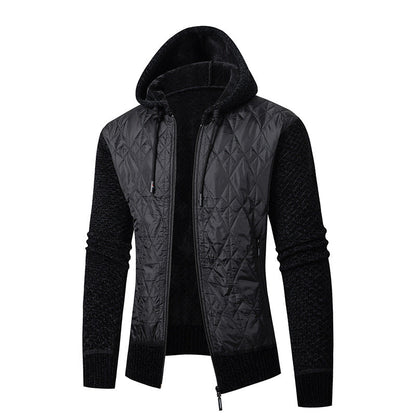 Herren Steppjacke Sportlich Warm Mit Reißverschluss