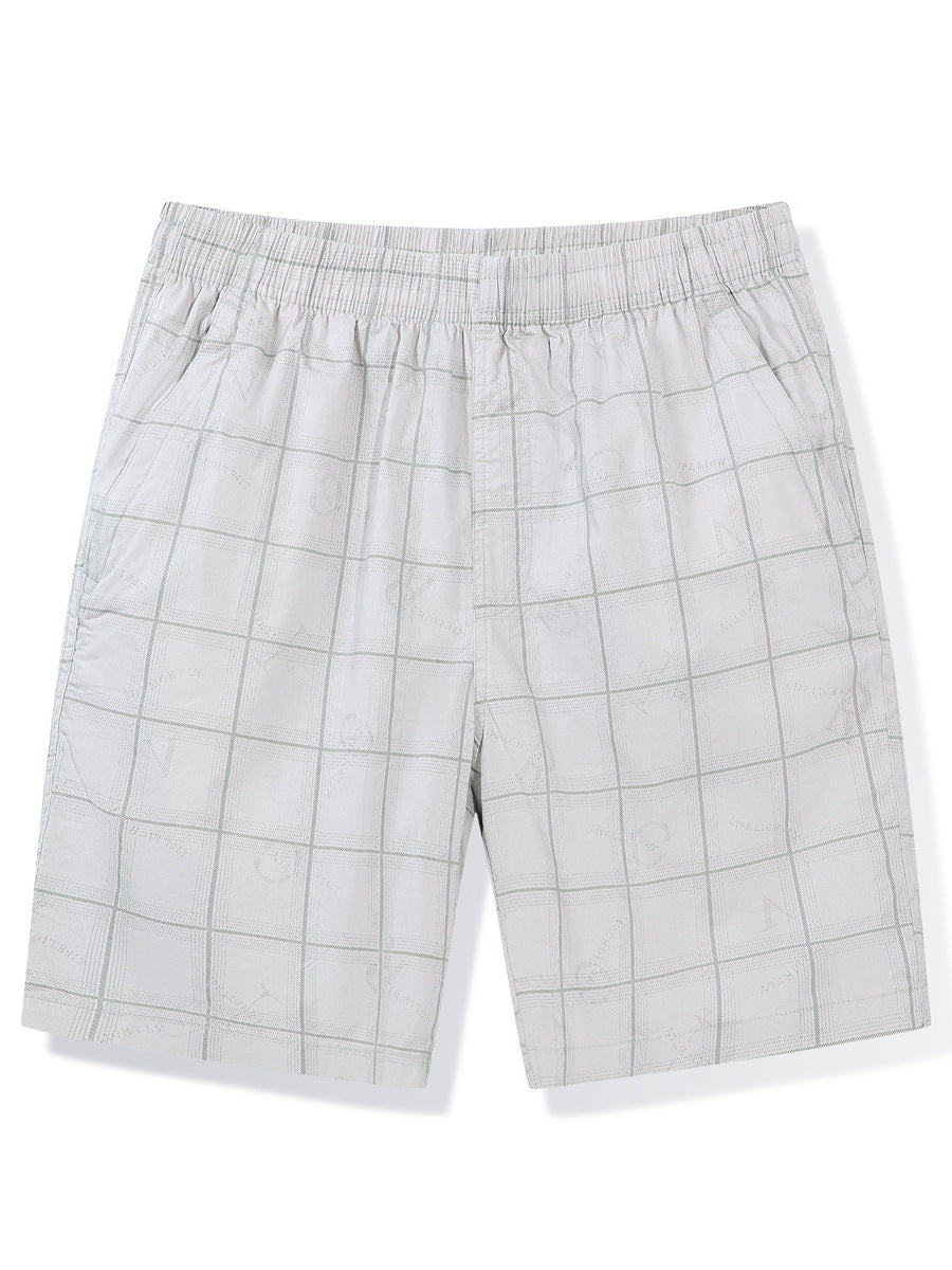 Herren Shorts Karo Modern Lässig Sommer