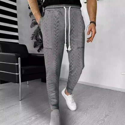 Herren Sportliche Freizeithose Comfort Fit Elegant