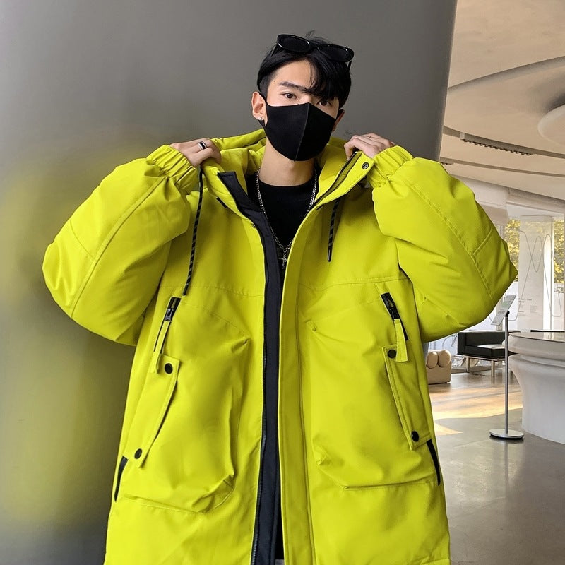 Herren Winterjacke Groß Oversized Warm