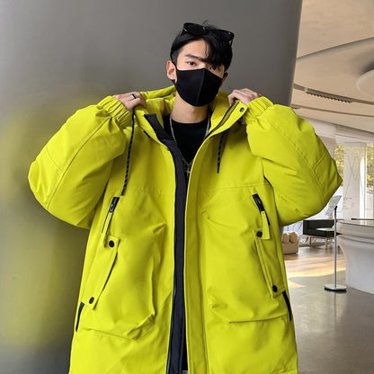 Herren Winterjacke Groß Oversized Warm