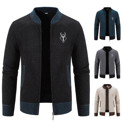 Herren Freizeitjacke Modern mit Taschen und Struktur - BerlinGlamour