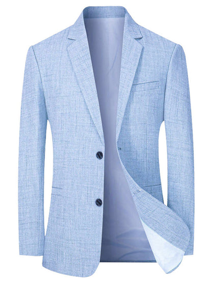 Herren Blazer Elegant Leicht mit Struktur Optik