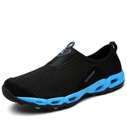 Damen Slip-On Sneaker Atmungsaktiv Outdoor Sportlich