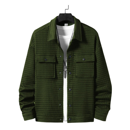 Herren Freizeitjacke Mit Taschen Modern Sportlich