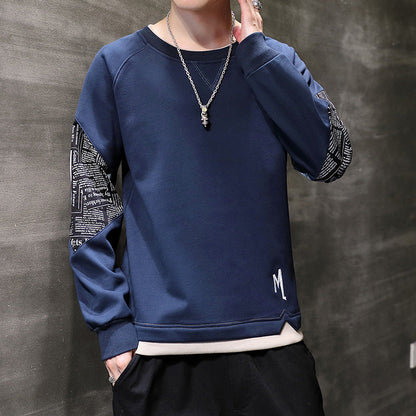 Modisches Herren Sweatshirt mit trendigen Druckdetails