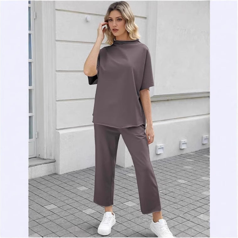 Damen Lounge Set Baumwoll gemütlich