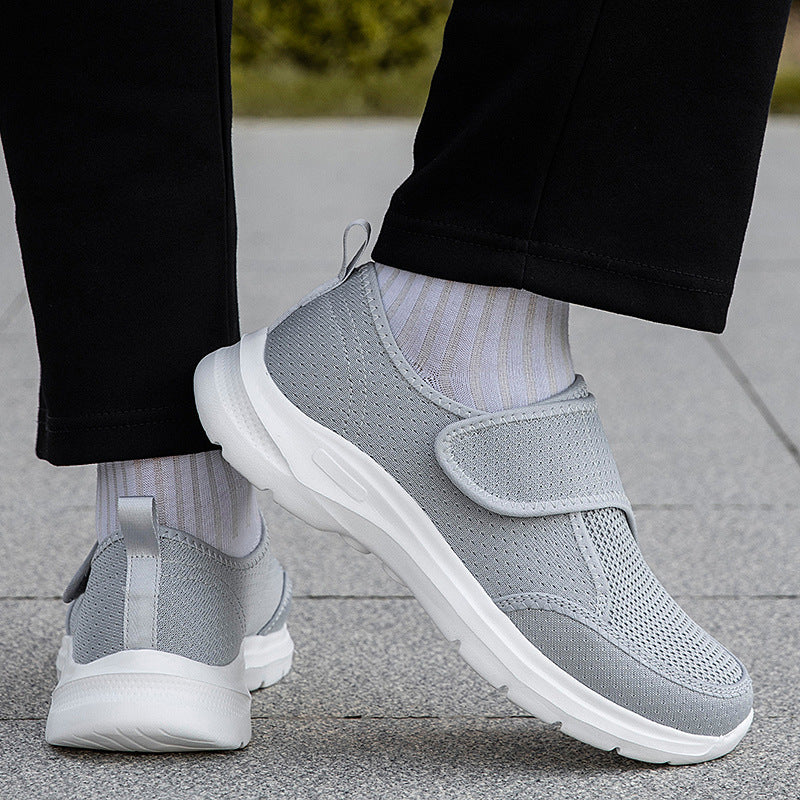 Damen Sneaker Atmungsaktiv mit Klettverschluss Bequem Sportlich - BerlinGlamour
