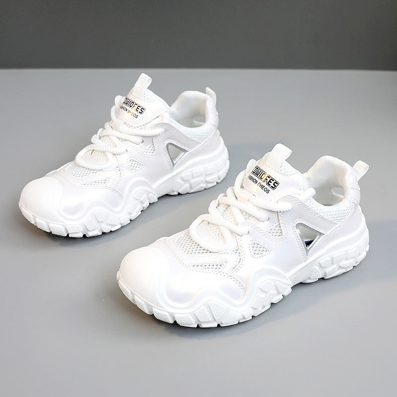 Damen Sneaker Sportlich Reflektierend mit Dämpfung