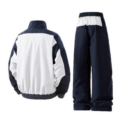 Herren Sport-Outfit Jacke Hose Set Modern