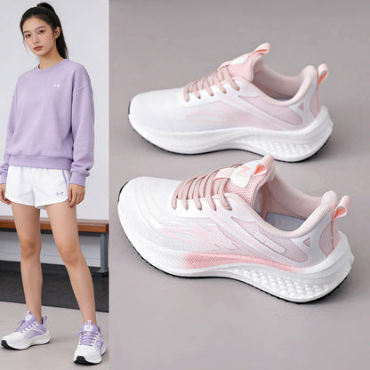 Damen Laufschuhe Atmungsaktiv Mesh Leicht Gepolstert