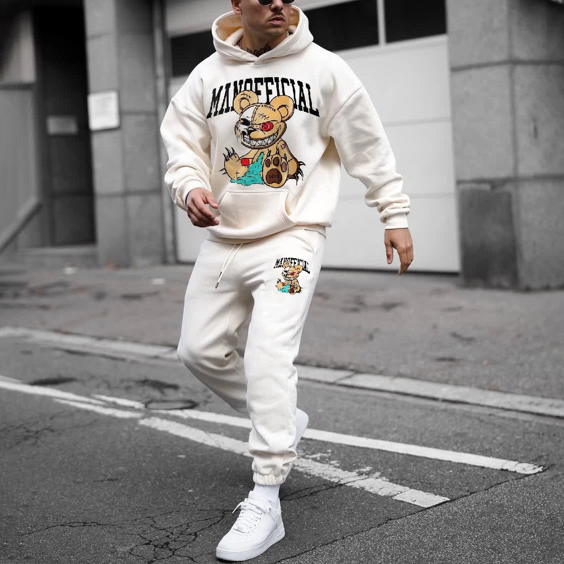 Herren Sportoutfit Set Hoodie Jogginghose Casual - BerlinGlamour