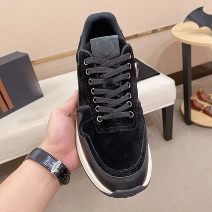 Damen Sneaker Wildleder Komfort Schuhe Modern - BerlinGlamour