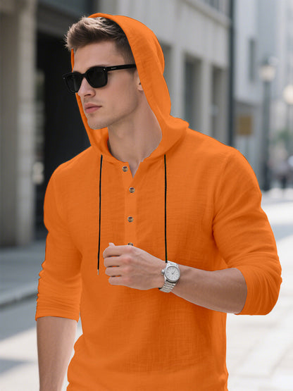 Herren Kapuzenpullover Trendig Grau