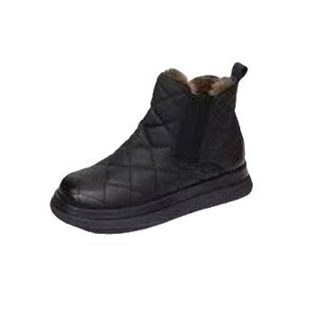 Damen Winterstiefeletten Gefüttert Warm Kunstfell Sohle