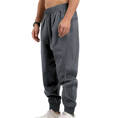 Herren Sportswear Jogginghose Elastisch Mit Reißverschlusstaschen