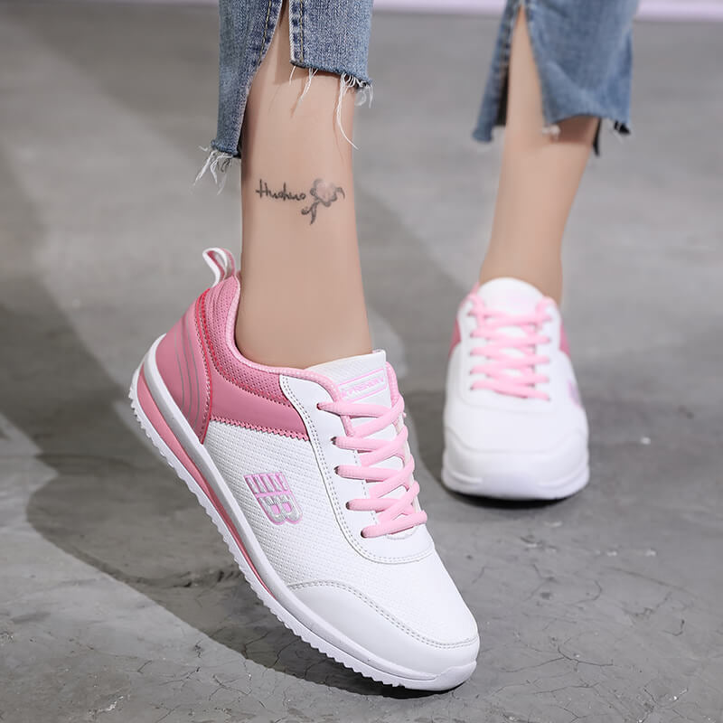 Damen Sneaker Sport Freizeit Atmungsaktiv Rutschfest