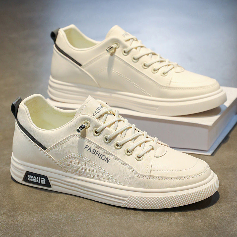 Damen Sneaker Sportlich Leder Weich mit Dämpfung