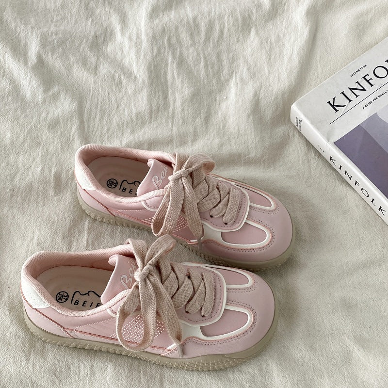 Damen Sneaker Atmungsaktiv Style Sportlich Weiß