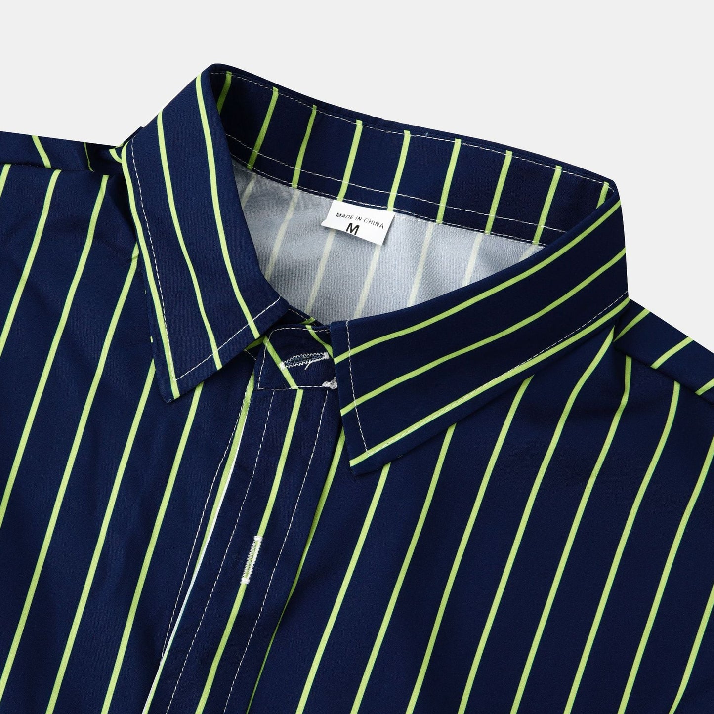 Herren Langarmhemd Streifen Modern Berlin Stil
