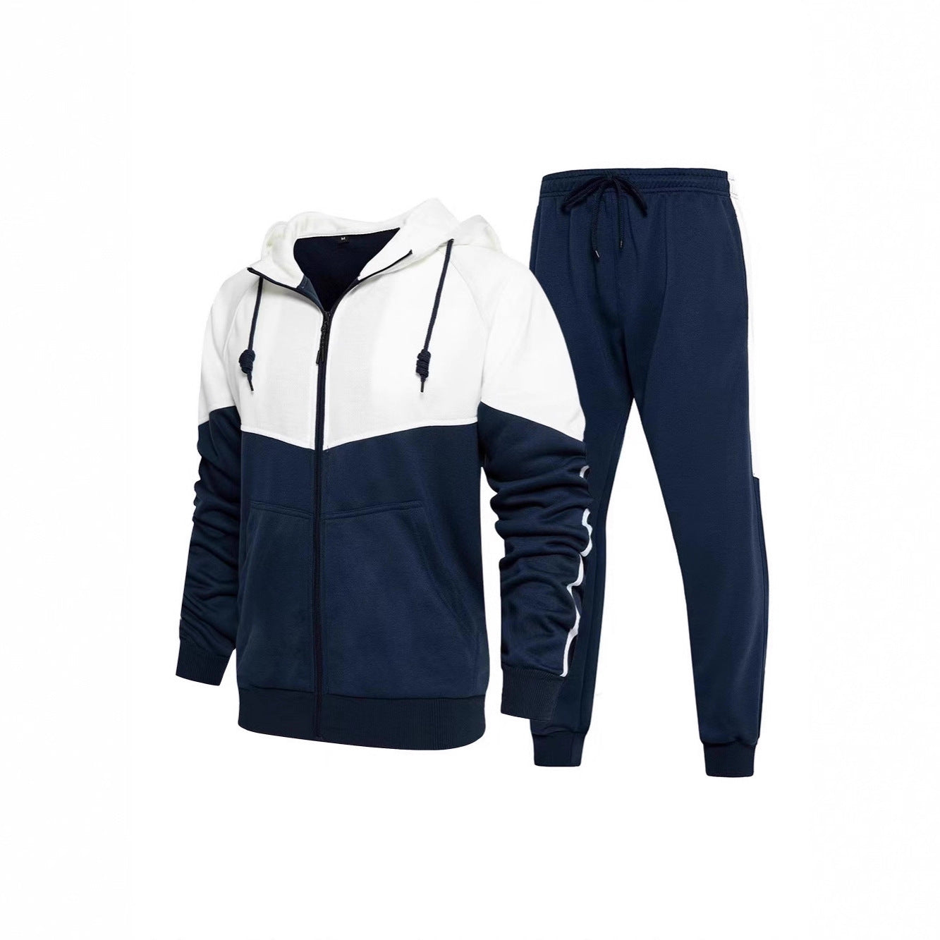 Herren Fleece Jogginganzug Sportlich Bequem - BerlinGlamour