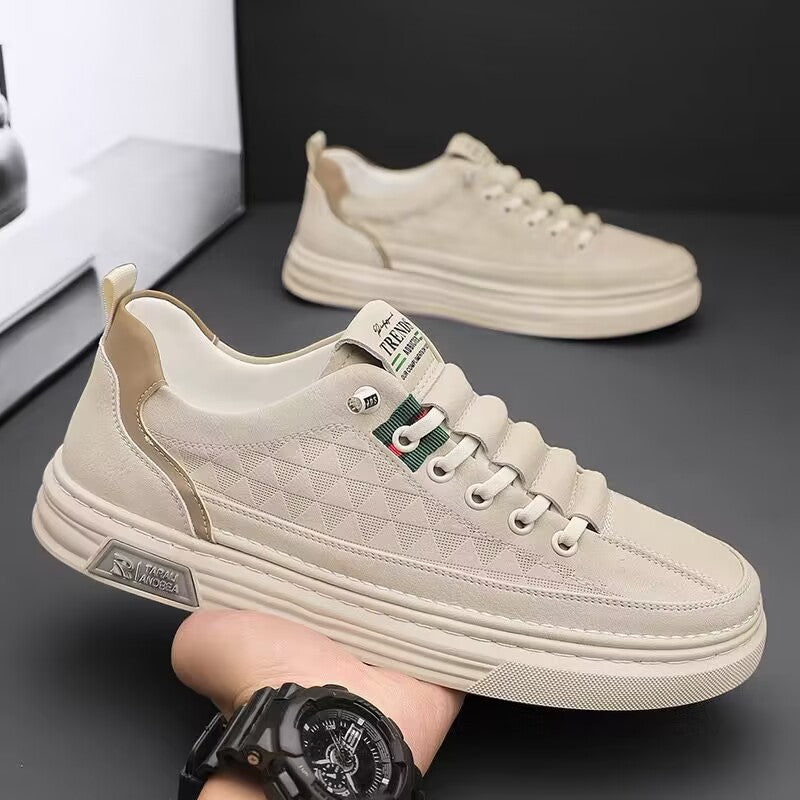 Damen Sneaker Bequem Gummisohle Sportlich Modern - BerlinGlamour
