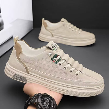 Damen Sneaker Bequem Gummisohle Sportlich Modern - BerlinGlamour