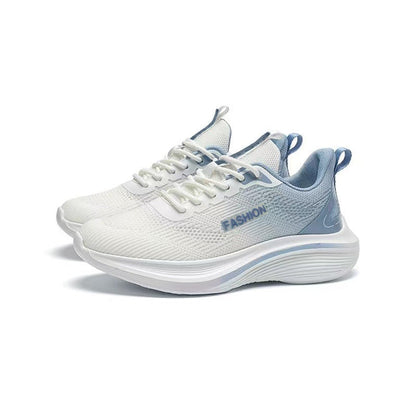 Damen Sport-Sneaker Laufschuhe Elastisch Bequem