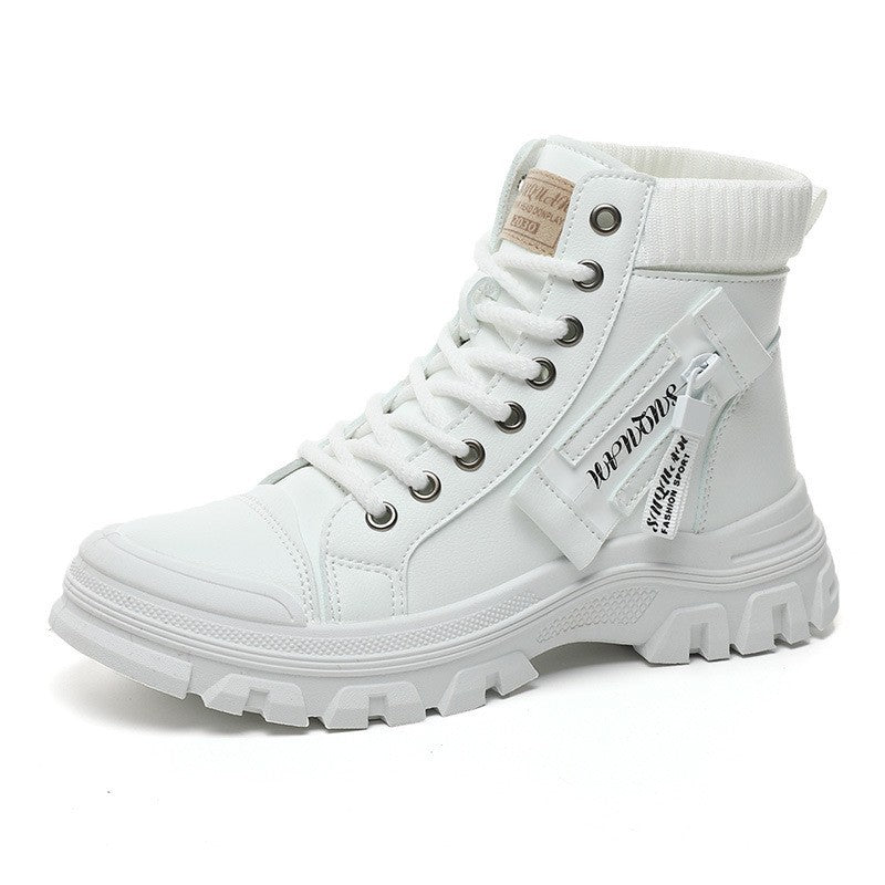 Damen Sneaker Hoch Hochschaft elastisch Robust - BerlinGlamour