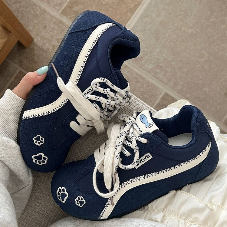 Damen Sneaker Sportlich Atmungsaktiv Frauen Schuhe