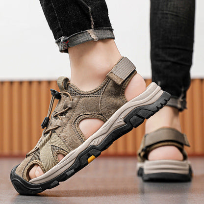 Trekking-Sandalen Damen Sport atmungsaktiv rutschfest