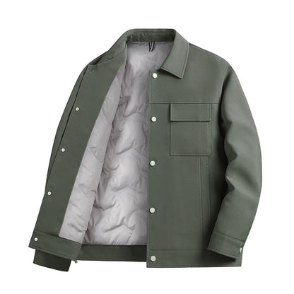 Herren Overshirt Jacke Modern mit Taschen Praktisch - BerlinGlamour