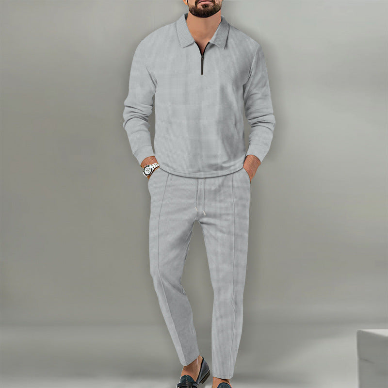 Herren Sportanzug Jogginghose Pullover Set Modern