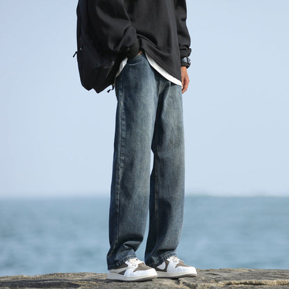 Herren Jeans Bequem Baggy Style Modern