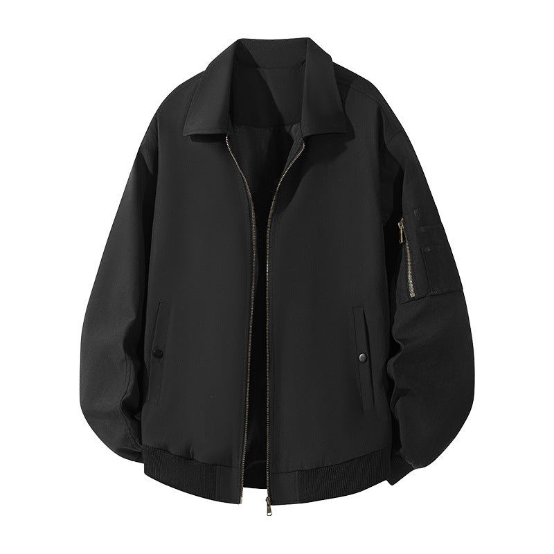 Herren Jacke Moderner Schnitt Vielseitig Taschen Freizeit