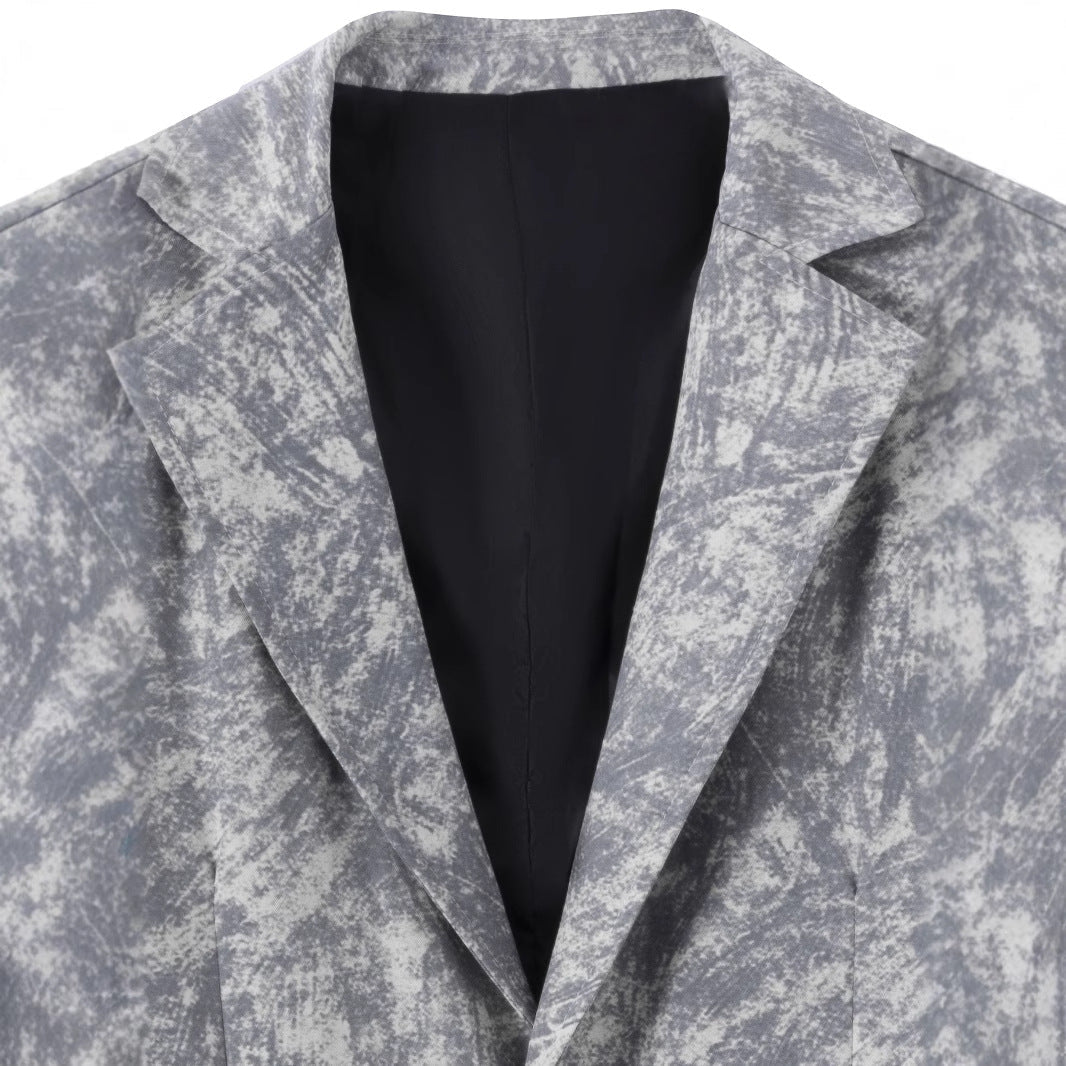 Herren Blazer Moderner Anzug Jacke Berlin Style